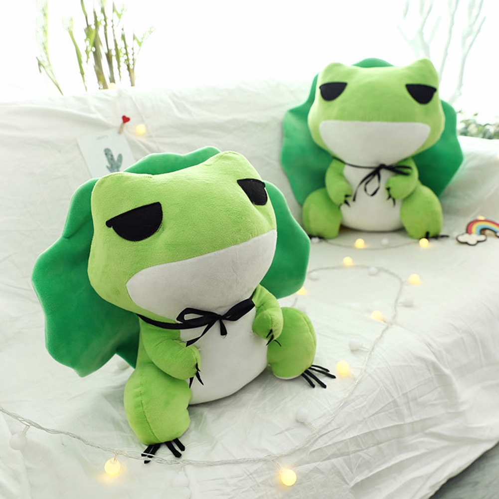 travel frog plush