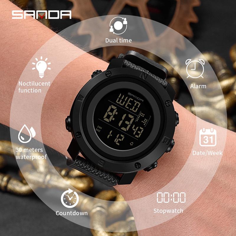 women's digital sports watch