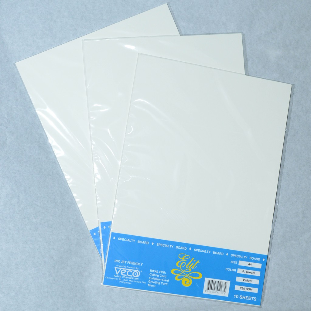 ELIT Specialty Board Paper A4 220gsm 