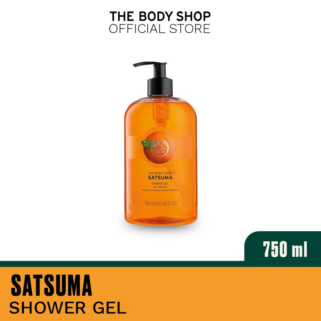 The Body Shop Satsuma Shower Gel (750ml) Shopee Philippines