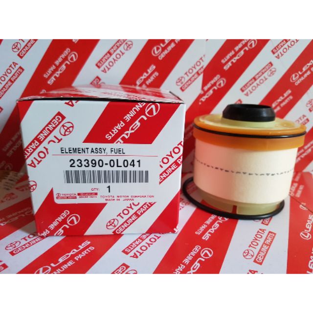 TOYOTA INNOVA FORTUNER HILUX FUEL FILTER 23390 0L041 233900L041