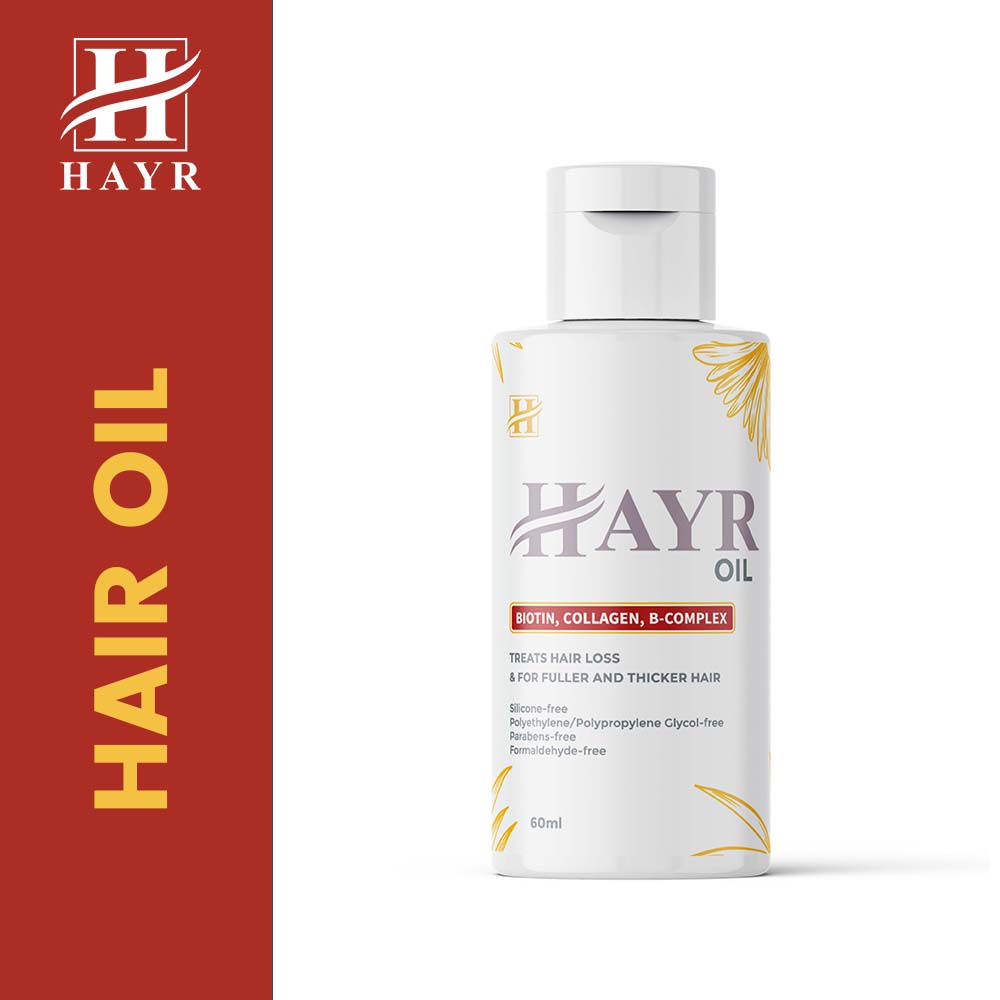 Hayr Hair Oil for Hair Growth Scalp Treatment Oil for Hair Collagen