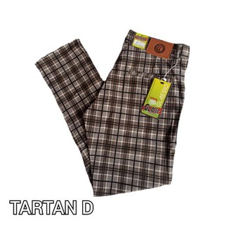 mens yellow tartan trousers