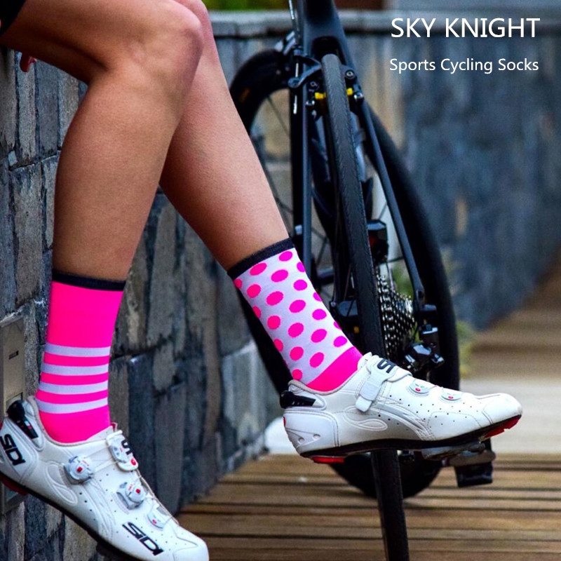 Cycling Socks Running Outdoor Sports Compression Bike Sock Men Women Comfortable 