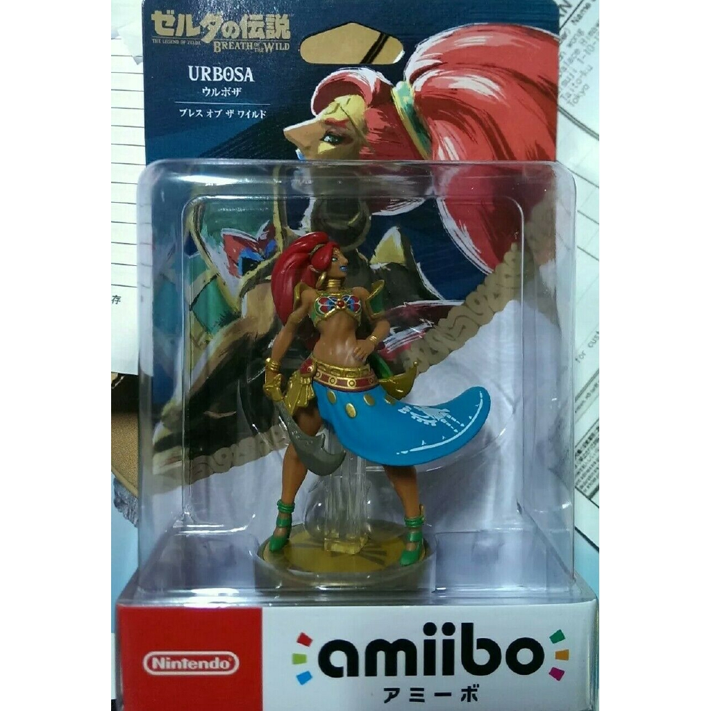 New Nintendo Amiibo Urbosa Legend Of Zelda Breath Of The Wild Shopee Philippines