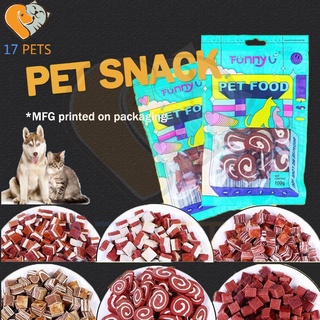 100g Pet Snack Dog Treats Pet Dog Treat  Chicken Cheese Cube Beef Cube Beef Stick Dog Snack