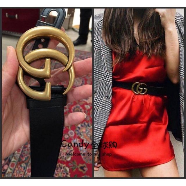 red and white gucci belt