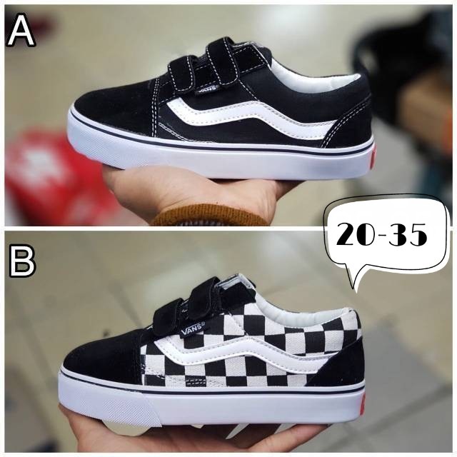 vans school shoes black