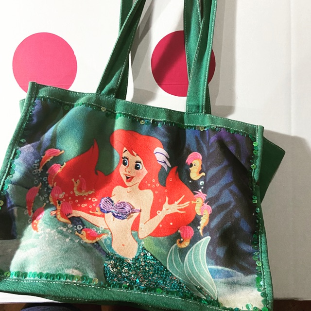 ariel tote bag