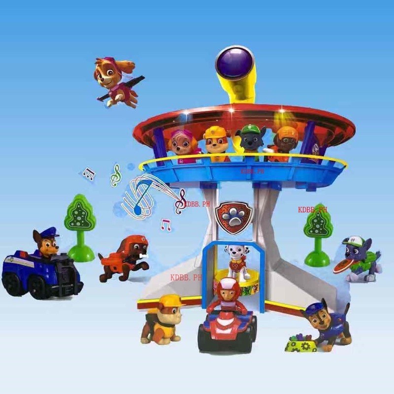 paw patrol tower set