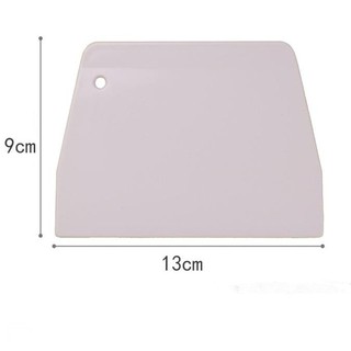 Baking Tools Plastic Scraper Trapezoid Scraper Cream Cake Dough Cutting Knife Baking Scraper #3