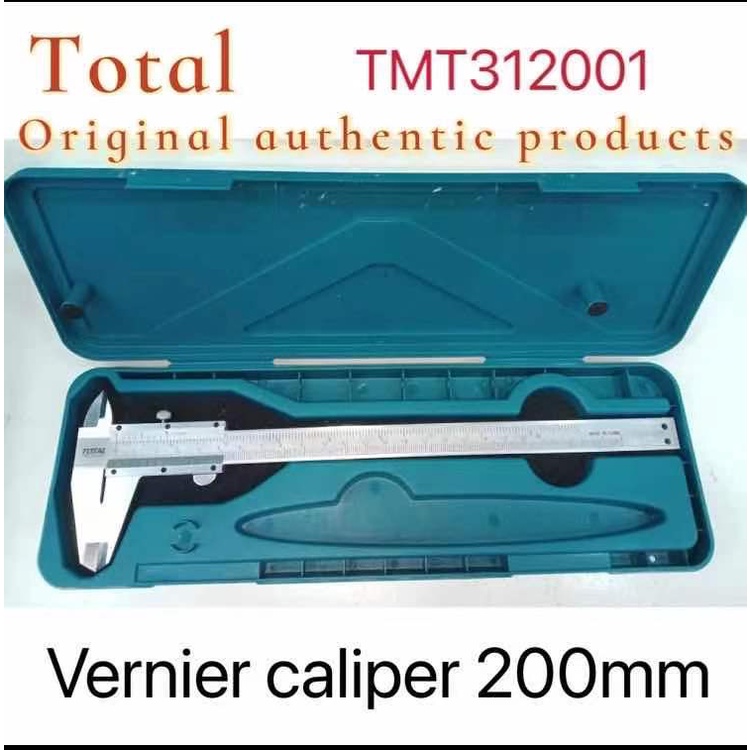 TOTAL TOOLS TMT311501 VERNIER CALIPER 150MM / TMT312001 Vernier caliper