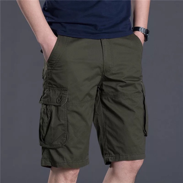 six pocket cargo shorts