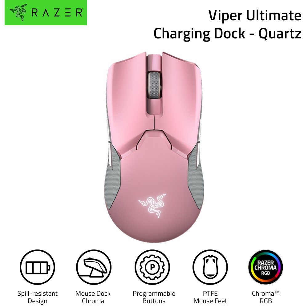 Razer Viper Ultimate With Charging Dock Focus Optical Sensor Switch Gaming Mouse 20000dpi Shopee Philippines
