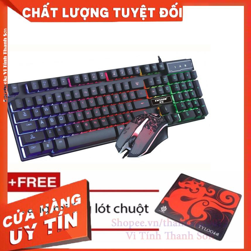 [GIVE MOUSE] Fake mechanical keyboard set and Eweadn KMX50 Led game