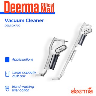 Deerma DX700 / Deerma DX700S Ultra Quiet Vacuum Cleaner Handheld Strong Suction Vacuum Cleaner