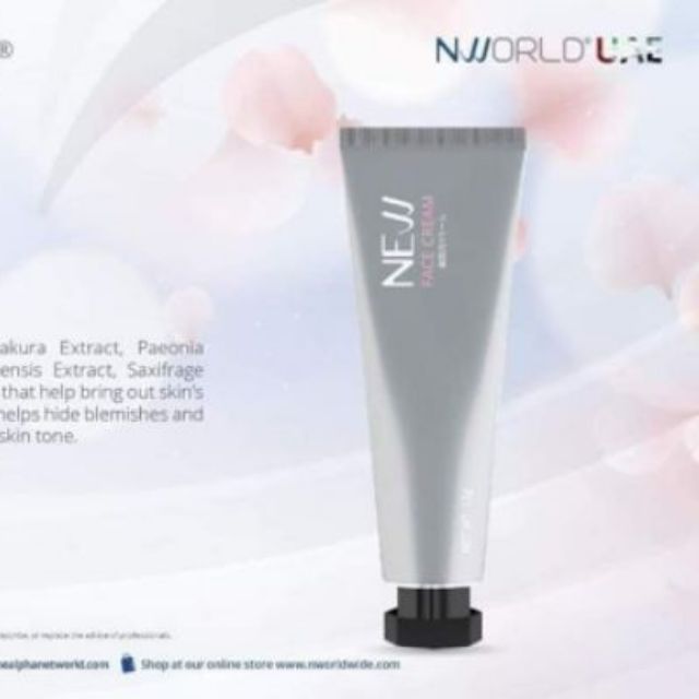 new face cream nworld