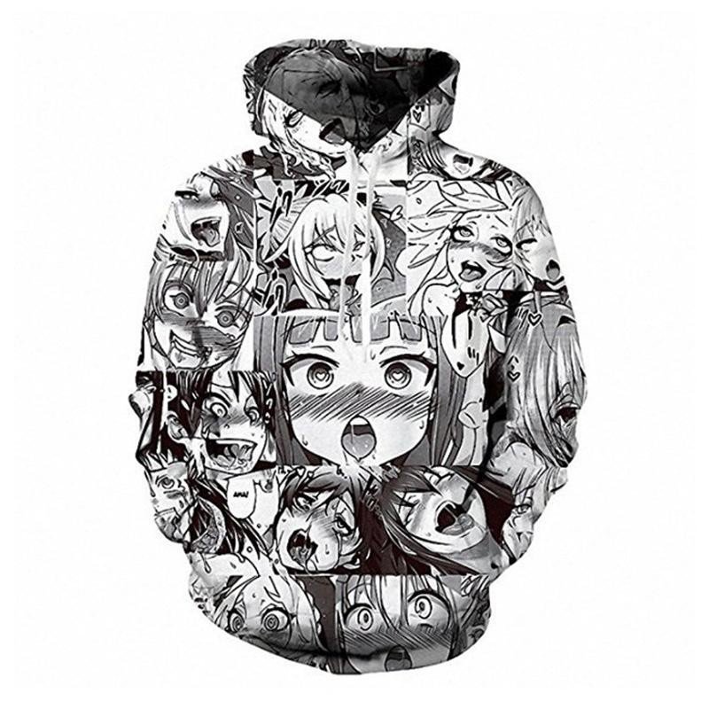 Ahegao hoodie and pants hotsell