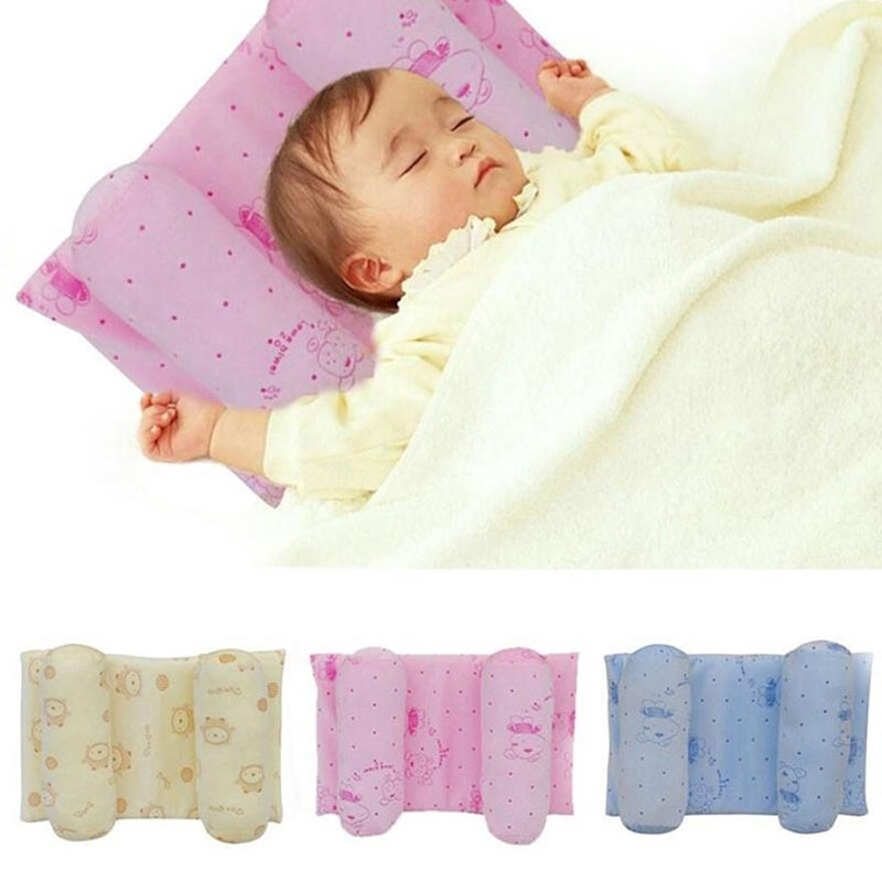 baby anti roll pillow safe