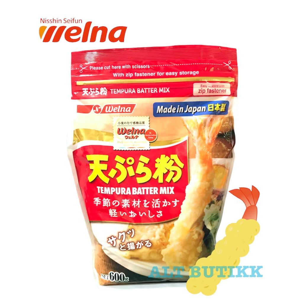 Nissin WELNA TEMPURAKO 600 GR Mix BATTER TEMPURA Japanese TEMPURA Flour Shopee Philippines
