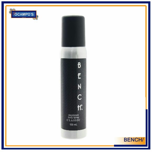 BENCH/ Classic Deo Body Spray 100ml Shopee Philippines