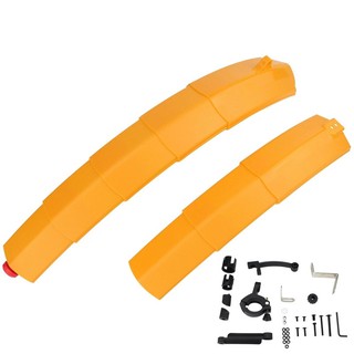 orange mudguards