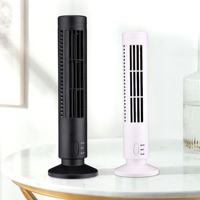 Portable USB Air Conditioner Mini Vertical Air Conditioner Tower Fan