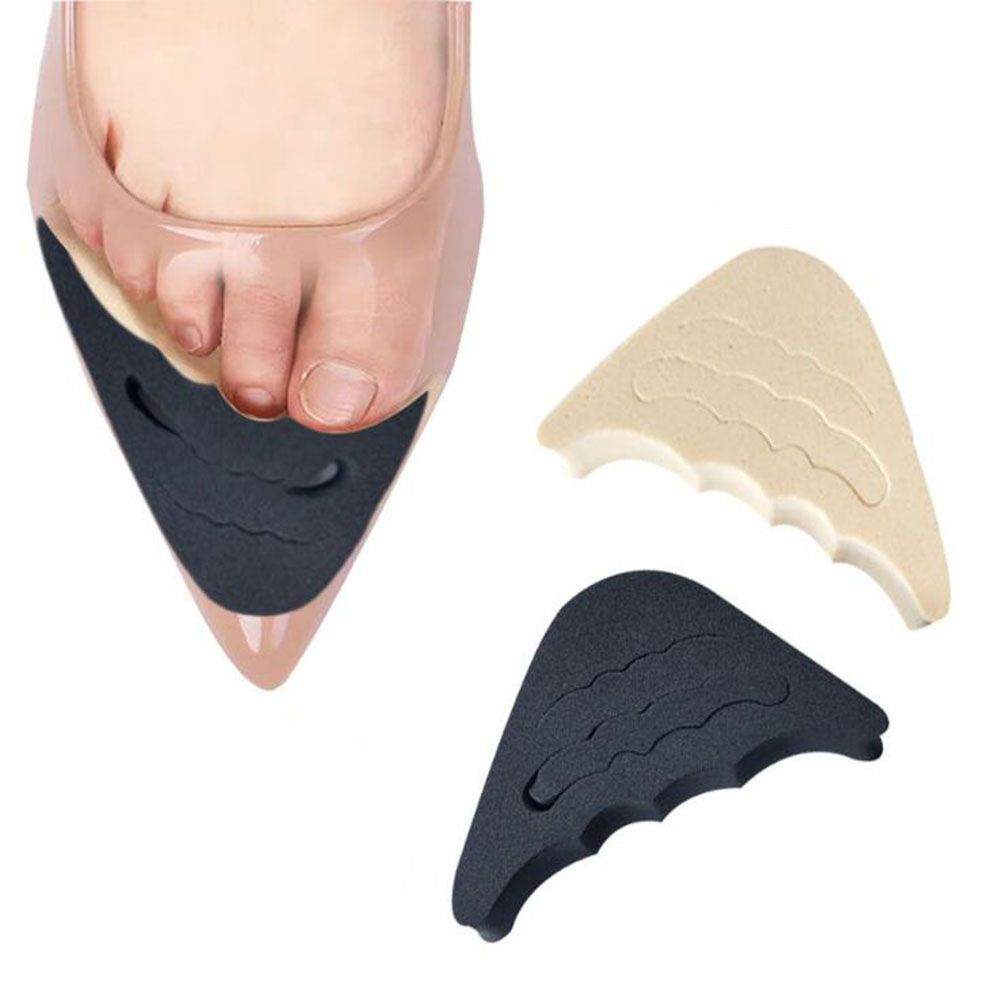 1 Pair Forefoot Insert Pads High Heel Shoes Toe Front Filler Insoles