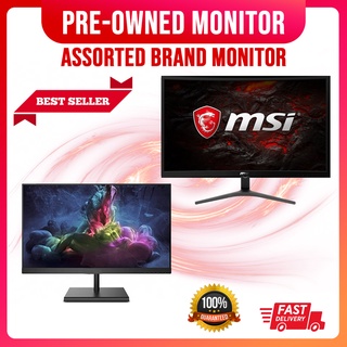 Branded 17 - 27 inches Desktop | Monitor full HD | LCD LED IPS | VGA HDMI DVI Display port  wide