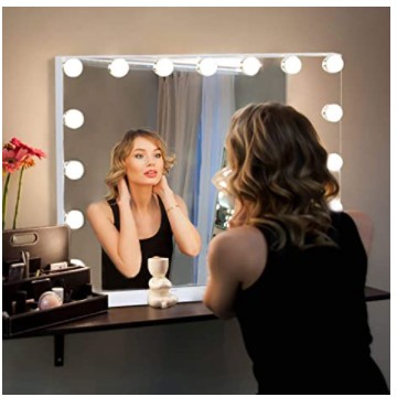Moon Hollywood Vanity Mirror With, Professional Makeup Vanity And Mirror