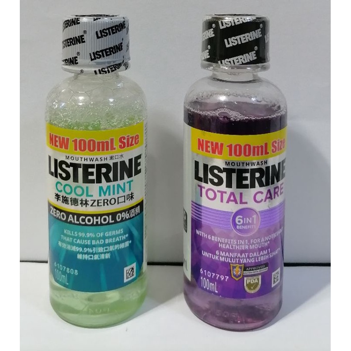 Listerine Mouthwash 100ml Shopee Philippines