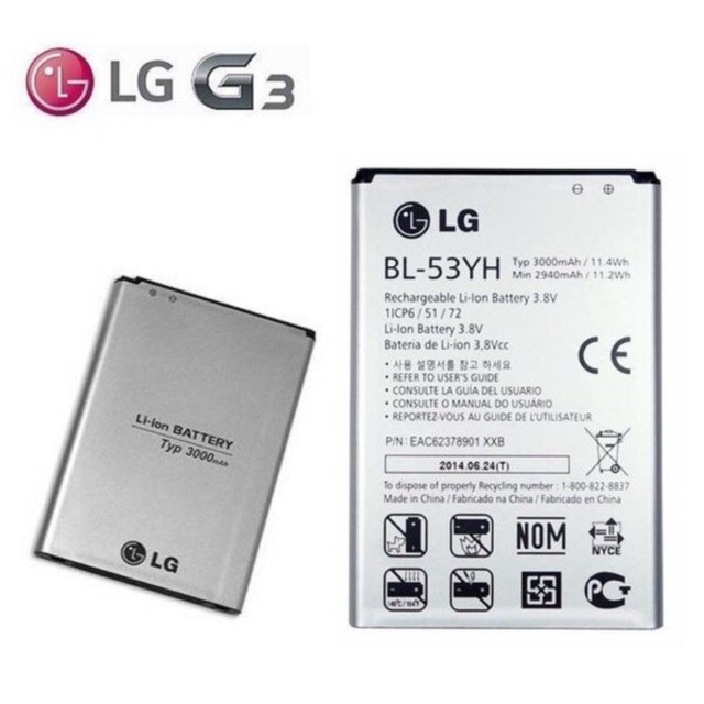 Original Lg Bl 53yh Battery G3 G3stylus G3 Stylus Shopee Philippines