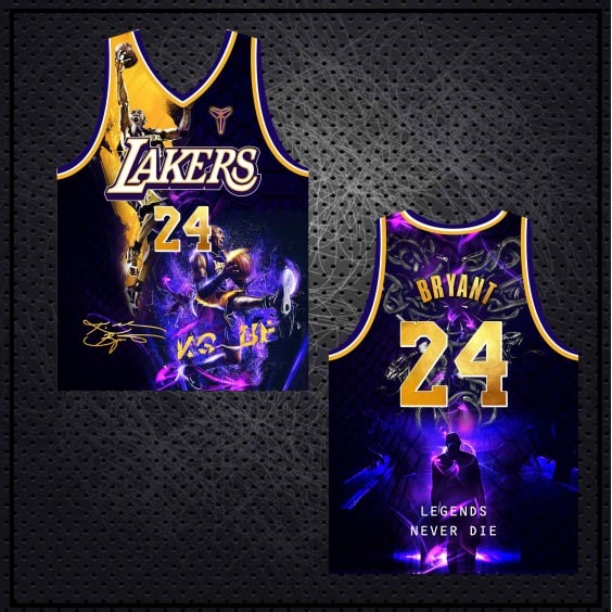 kobe bryant jersey black and purple