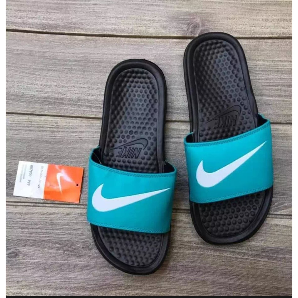 aqua nike slides