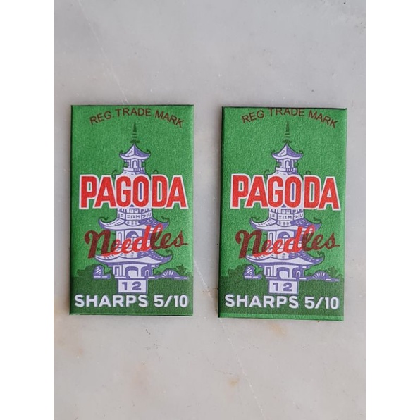 Pagoda Needle Sharps 5/10 HandStitch Needle Different Sizes 12/1
