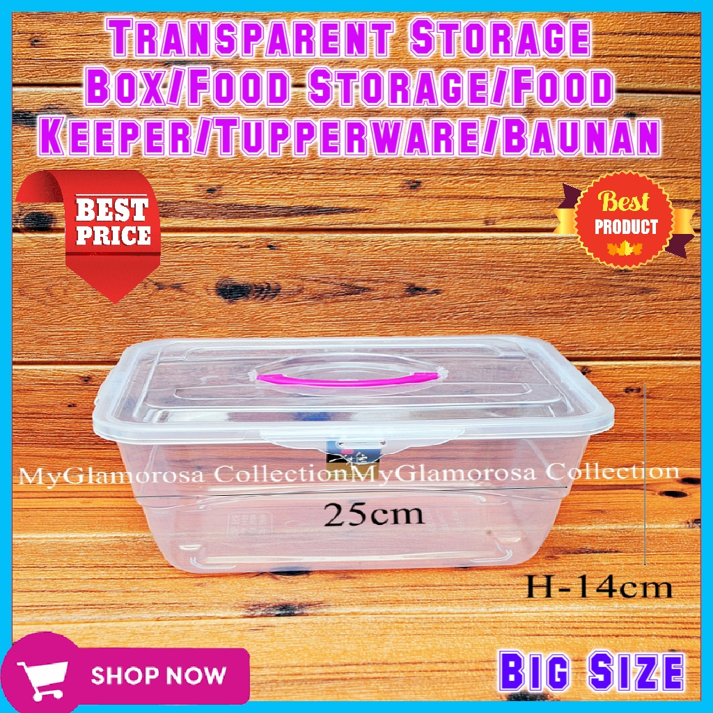 MyGlamorosa Collection Storage Box/Food keeper/Food Storage/Tupperware