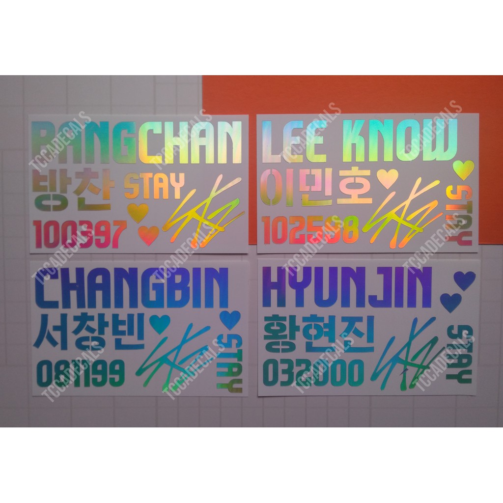 bias decal sticker stray kids shopee philippines