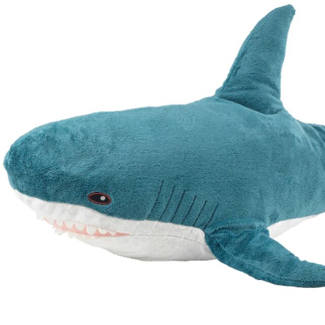 ikea plush shark