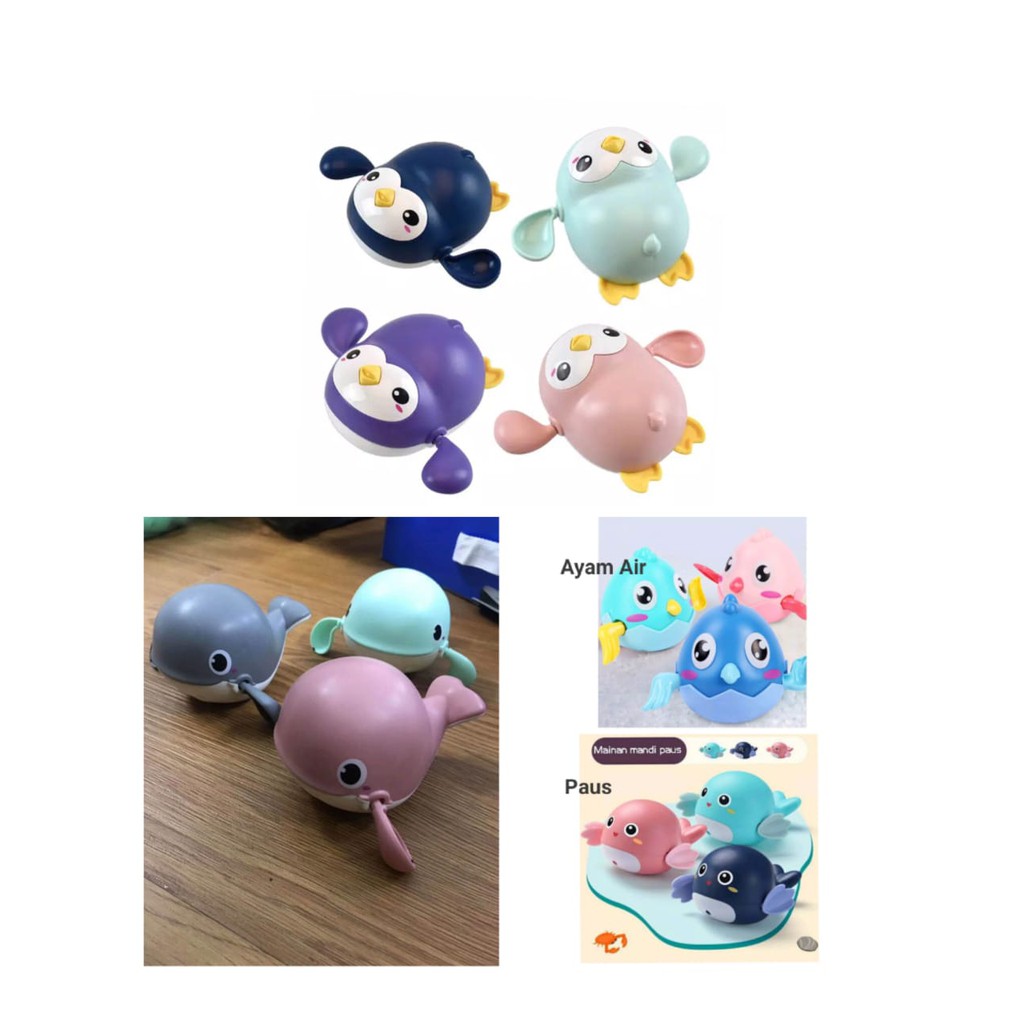 penguin bubble bath toy