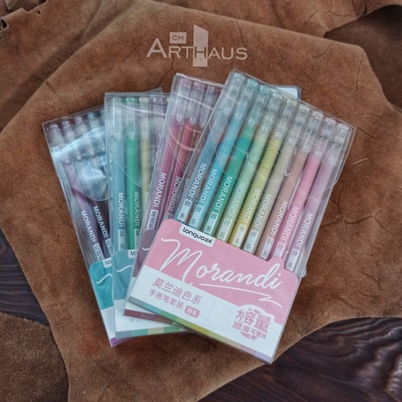 Morandi Gel Pens 9 Color Set 0.5mm Shopee Philippines