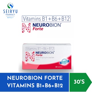 NEUROBION VITAMINS B1+B6+B12 TABLETS #2