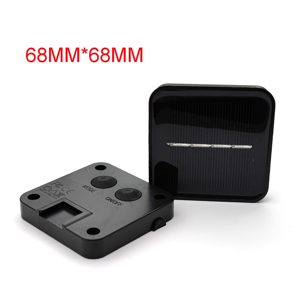 68MM*68MM LED Light String Solar Battery Box LED Power Controller Outdoor Waterproof IP65 8