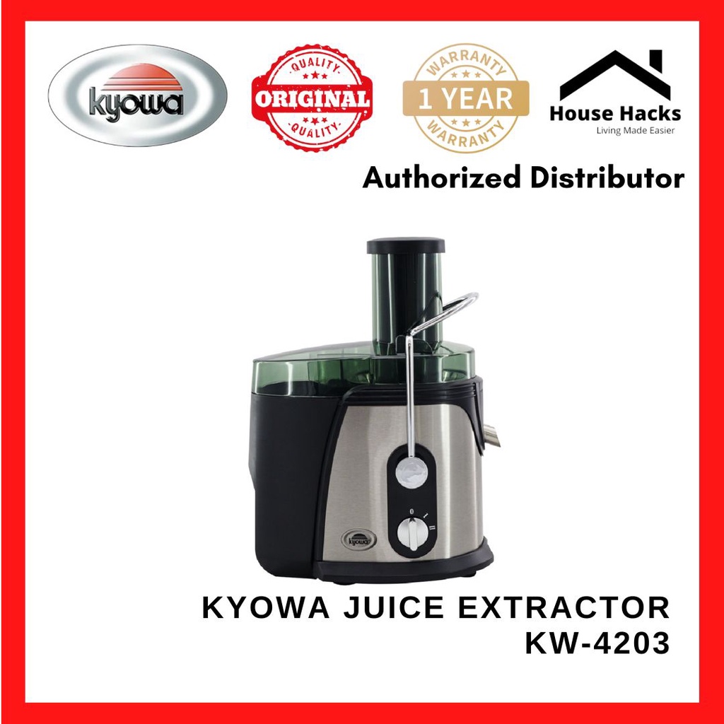 Kyowa Juice Extractor KW4203 (House Hacks) Shopee Philippines