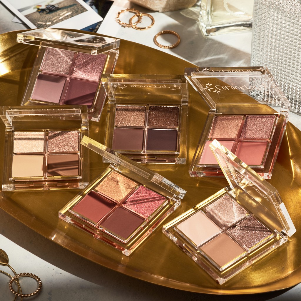 Colourpop Quad Shadow Palette 4 Pan Eyeshadow Set in Creamsicle