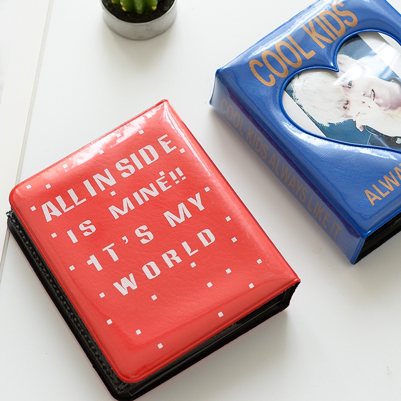 36 Pockets Holds Mini Photo Album for Lomo Card Photocard Fuji Instax Name Card 7s 8 25 50s Mini Ph #9