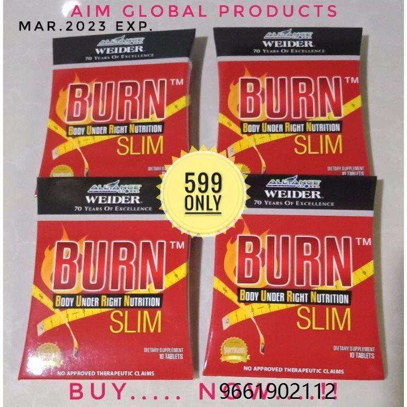 BURN SLIM FAT BURNER WEIGHT LOSS TABLET (40 tabs) Shopee Philippines