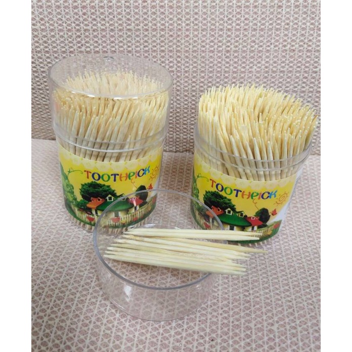 Wood Toothpick w/Case About 300pcs per pack Shopee Philippines