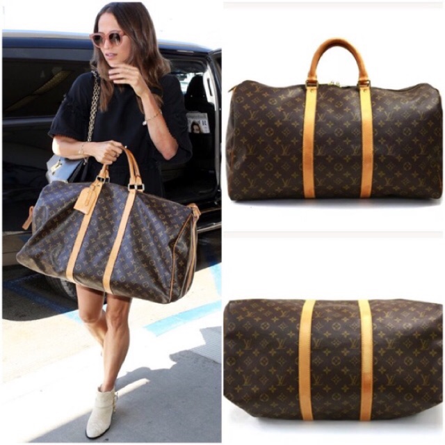 Louis Vuitton Duffle Bag 50cm | Shopee