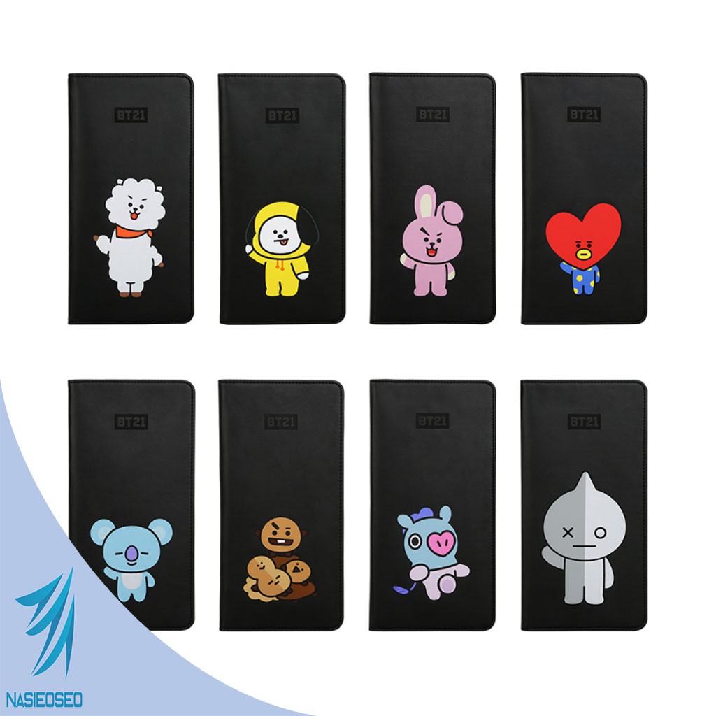 BTS BT21 Official Authentic Product The Journey & Passport Cover