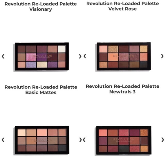 Clearance Makeup Revolution Reloaded Palette Vitality Newtrals 3 Iconic Fever Basic Mattes Etc Shopee Philippines